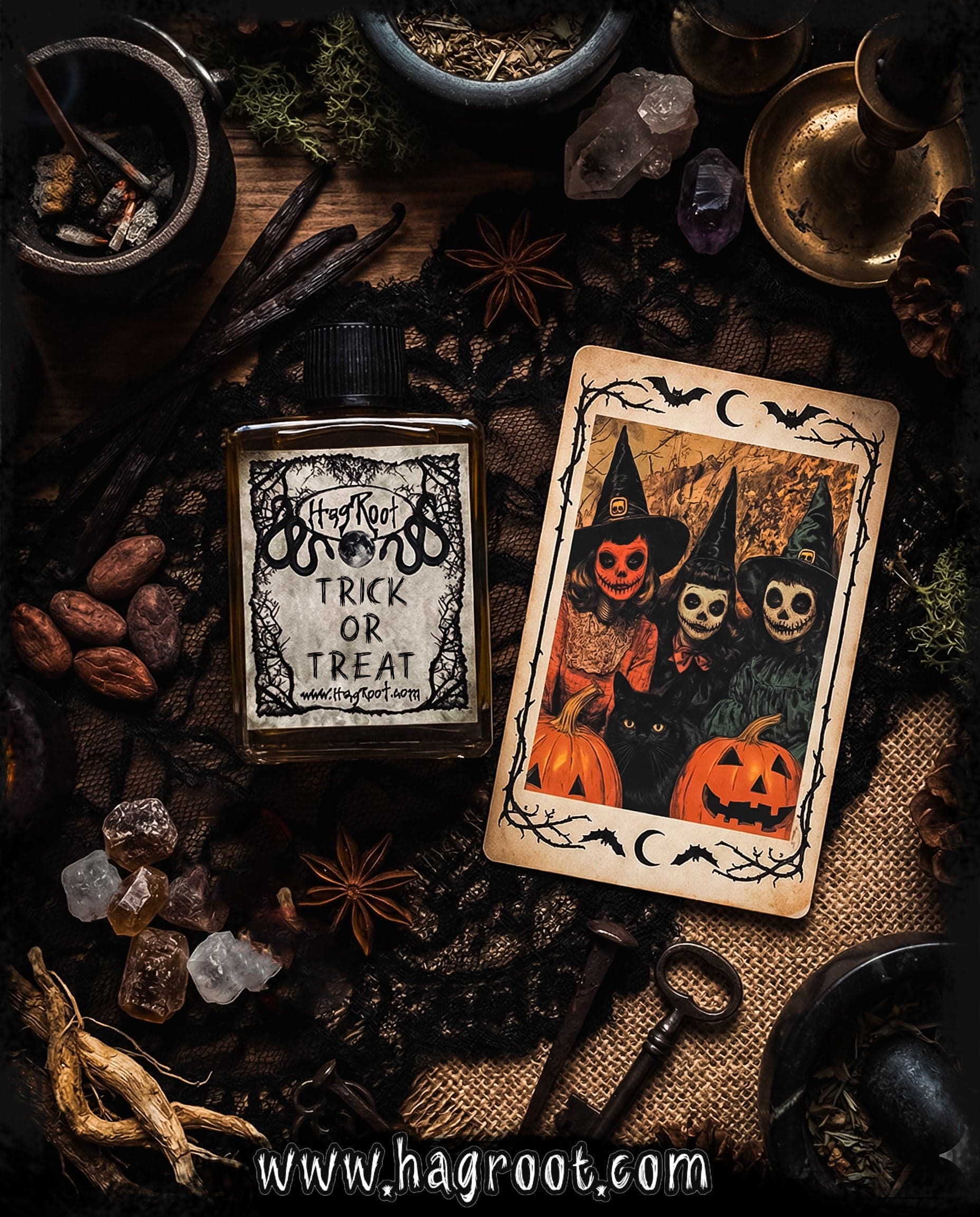Trick Or Treat Spanish Perfume Bottle