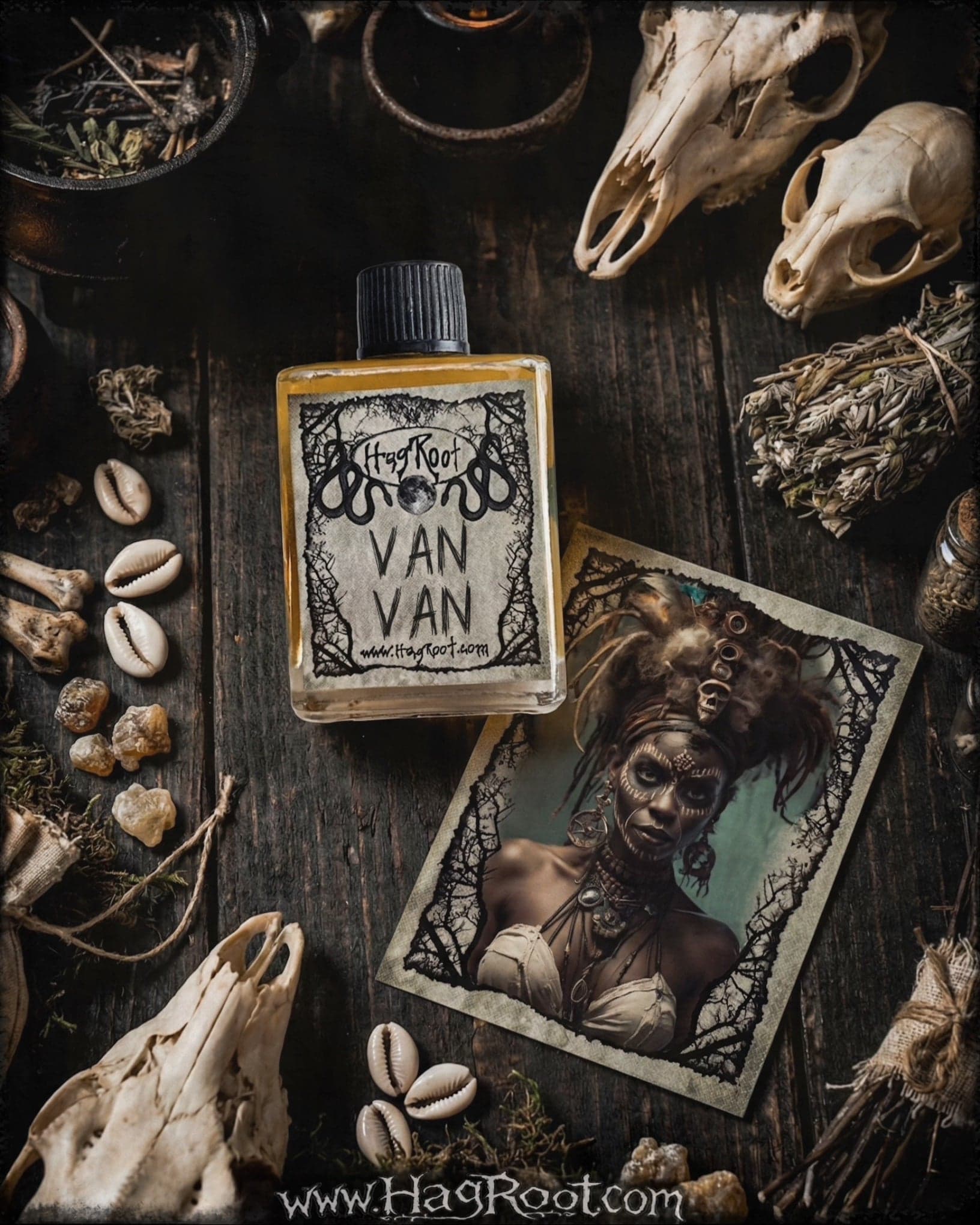Van Van Lemongrass Perfume Bottle
