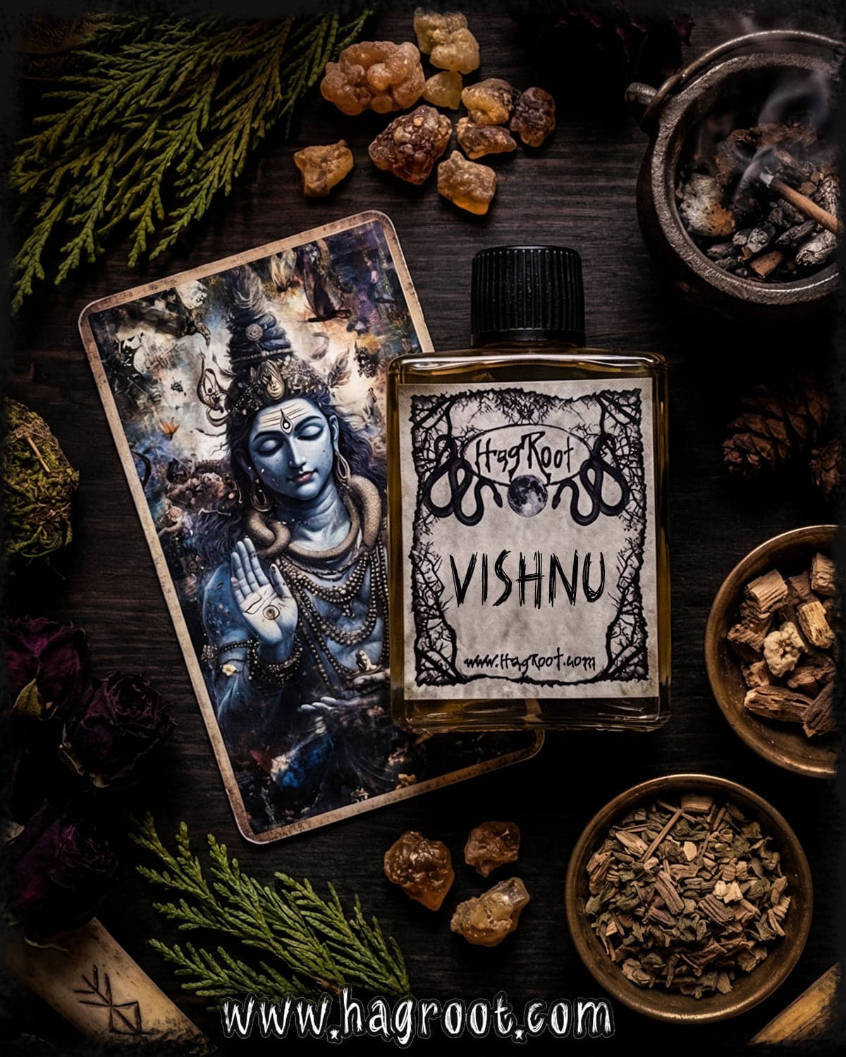 Vishnu Perfume Bottle