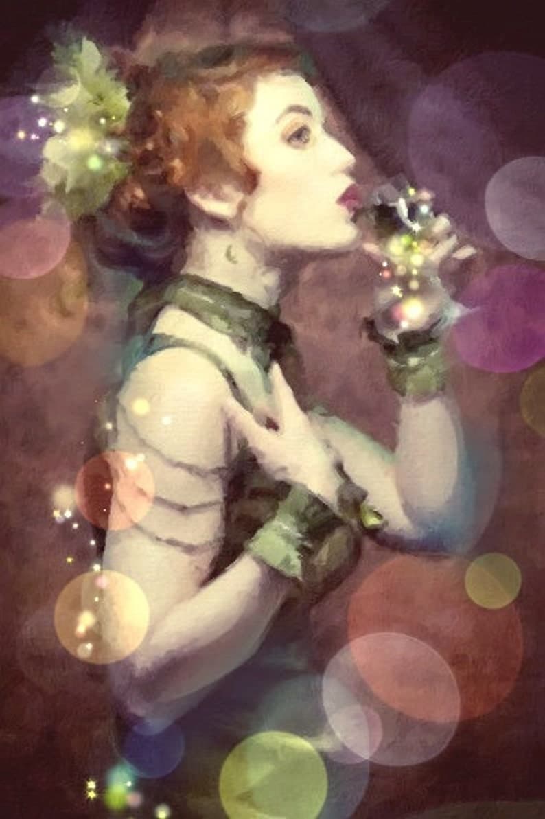 Absinthe Star Perfume Bottle