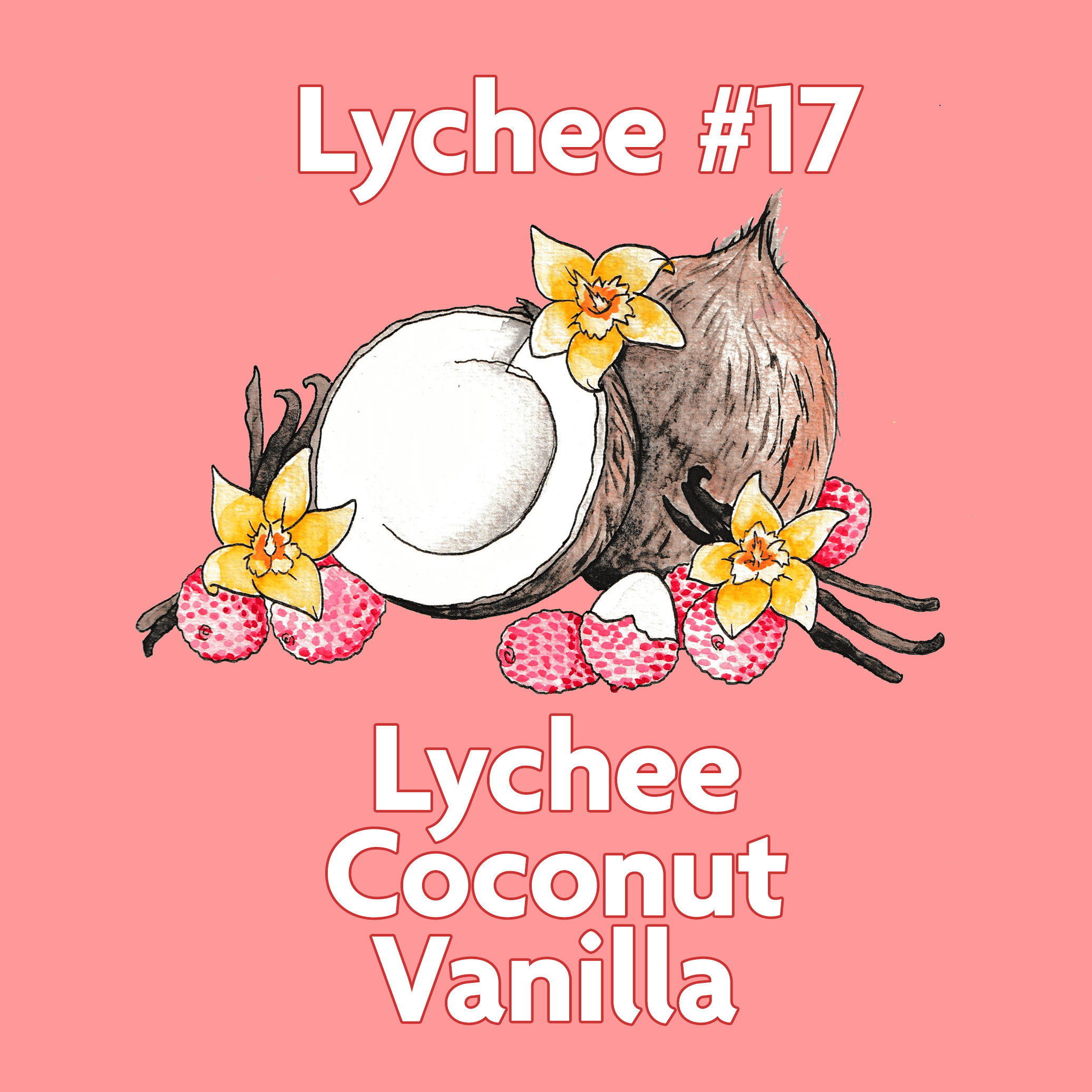 Lychee #17 Perfume Bottle