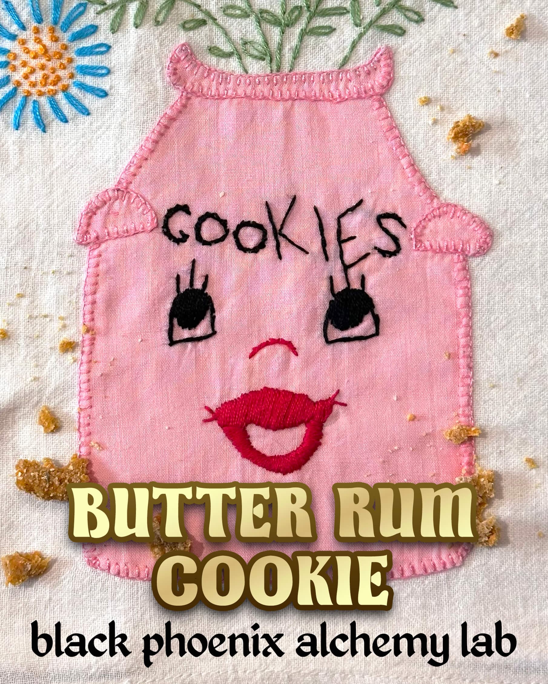 Butter Rum Cookie Atmosphere Perfume Bottle