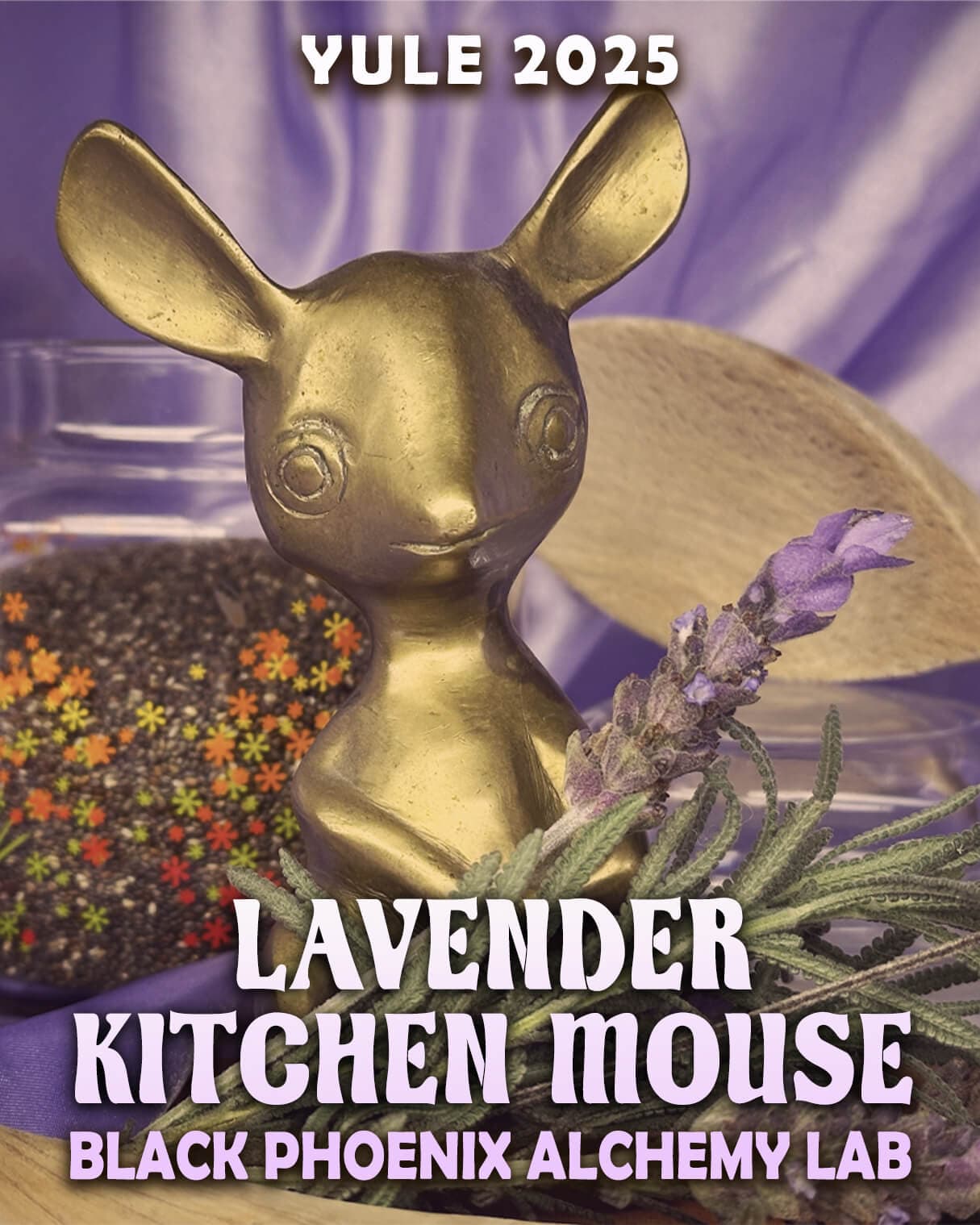 Lavender Kitchen Mouse Hair Gloss by Black Phoenix Alchemy Lab