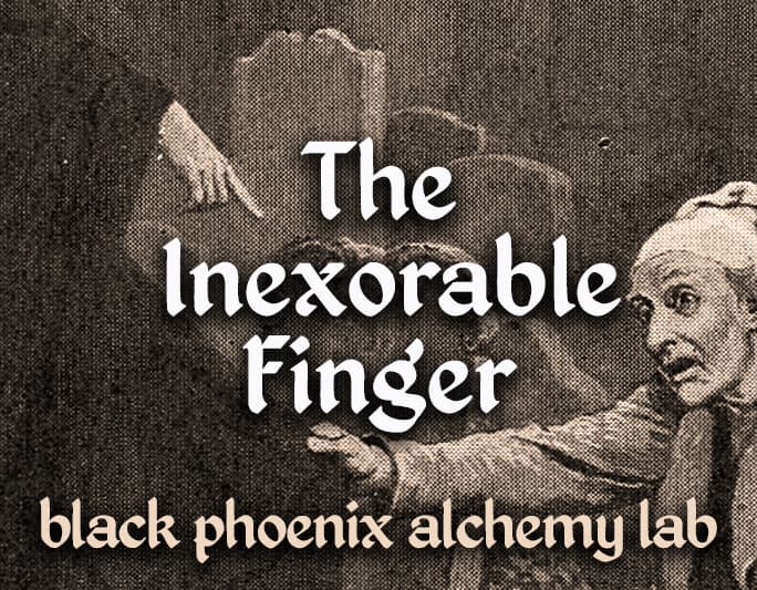The Inexorable Finger Perfume Bottle
