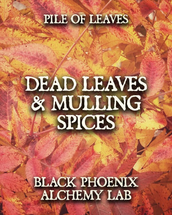Dead Leaves and Mulling Spices Hair Gloss Perfume Bottle