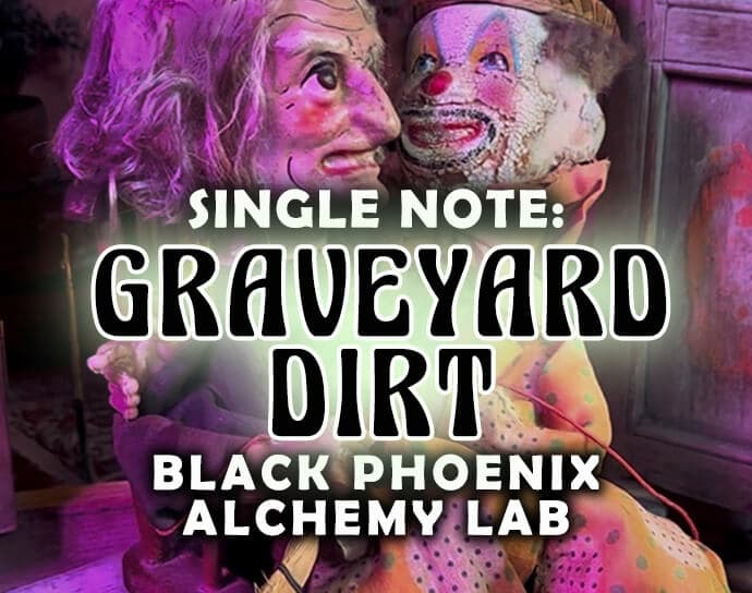 Graveyard Dirt - Black Phoenix Alchemy Lab Perfume Bottle