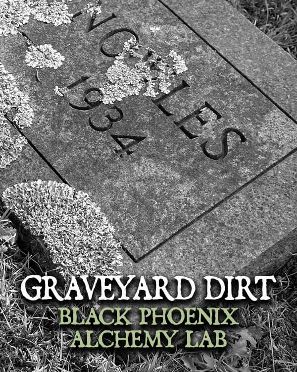 Graveyard Dirt Home & Linen Perfume Bottle