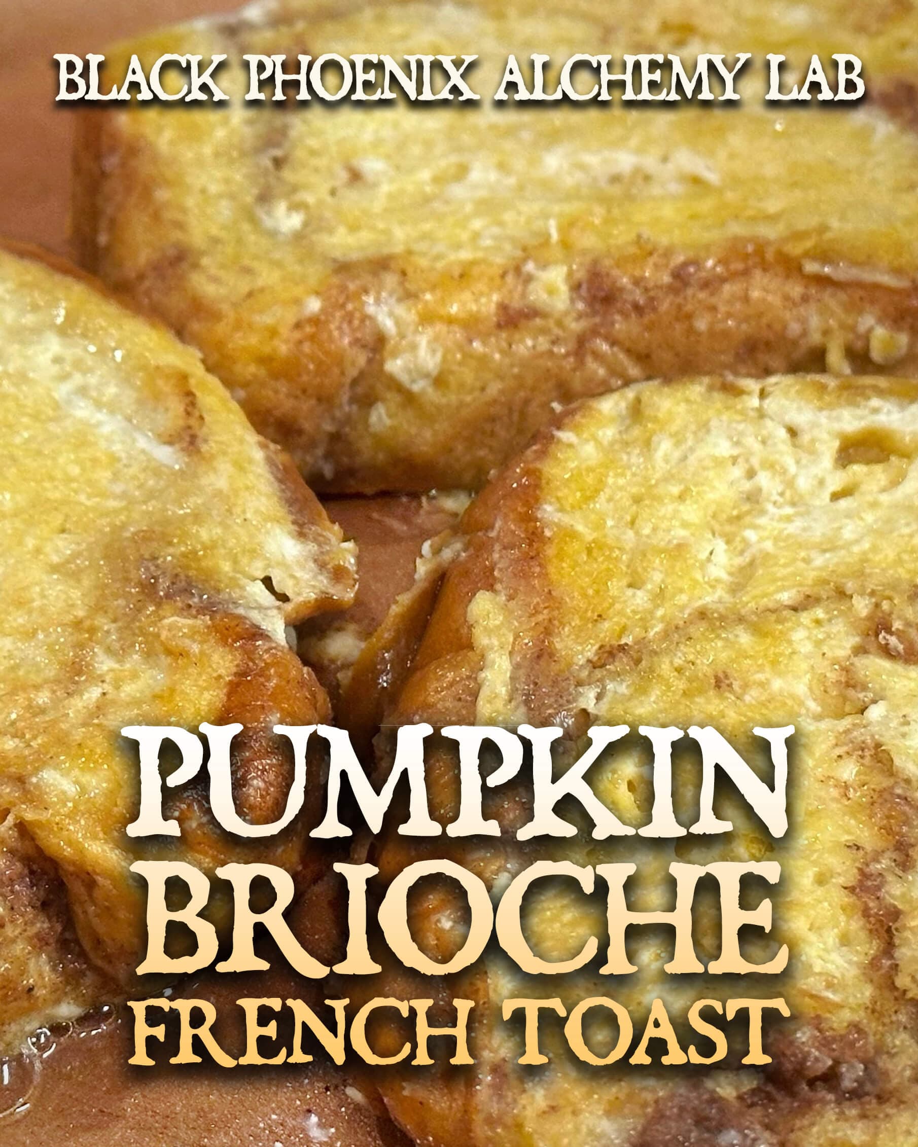 Pumpkin Brioche French Toast Hair Gloss Perfume Bottle