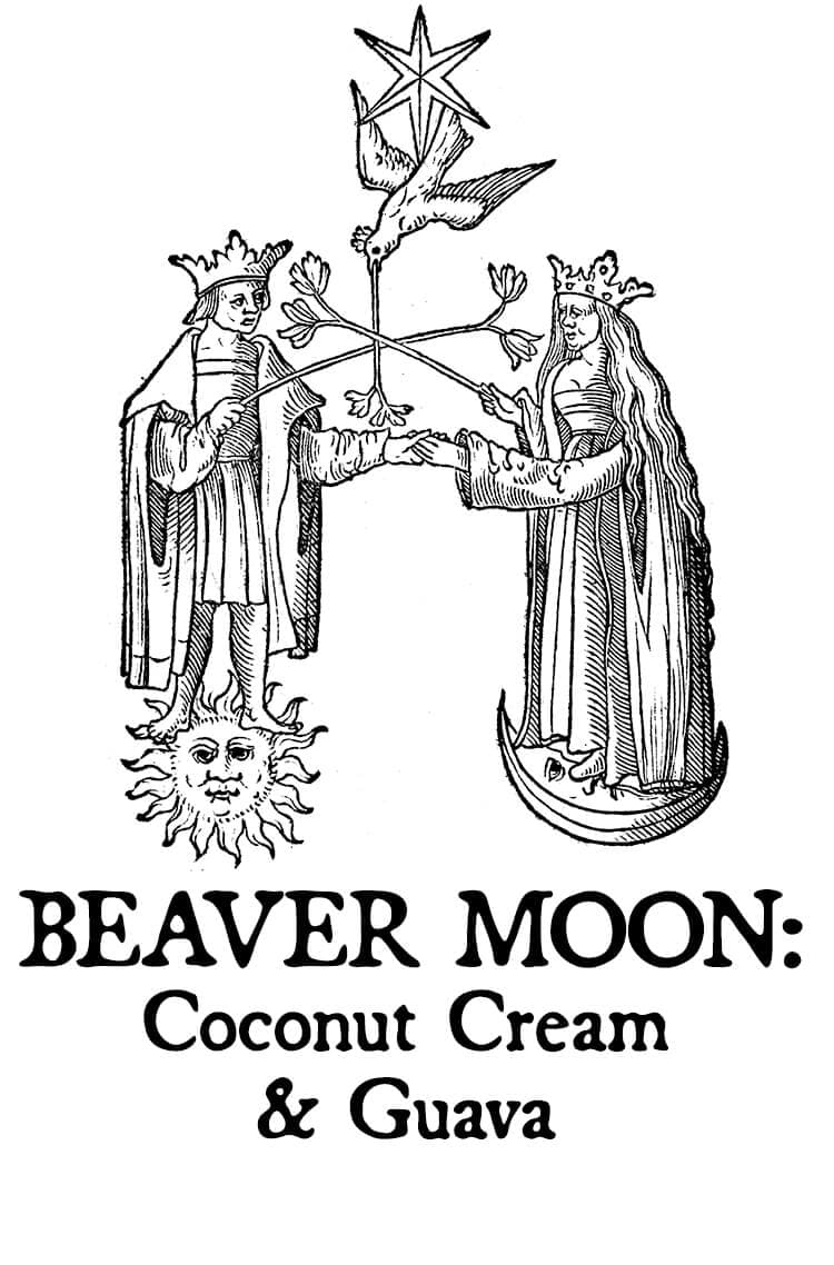 Beaver Moon: Coconut Cream & Guava Perfume Bottle