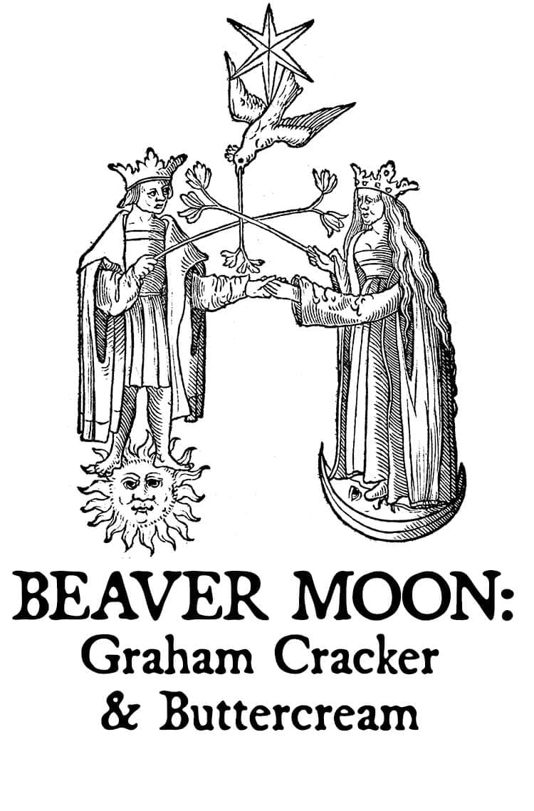 Beaver Moon: Graham Cracker & Buttercream Lotion Perfume Bottle