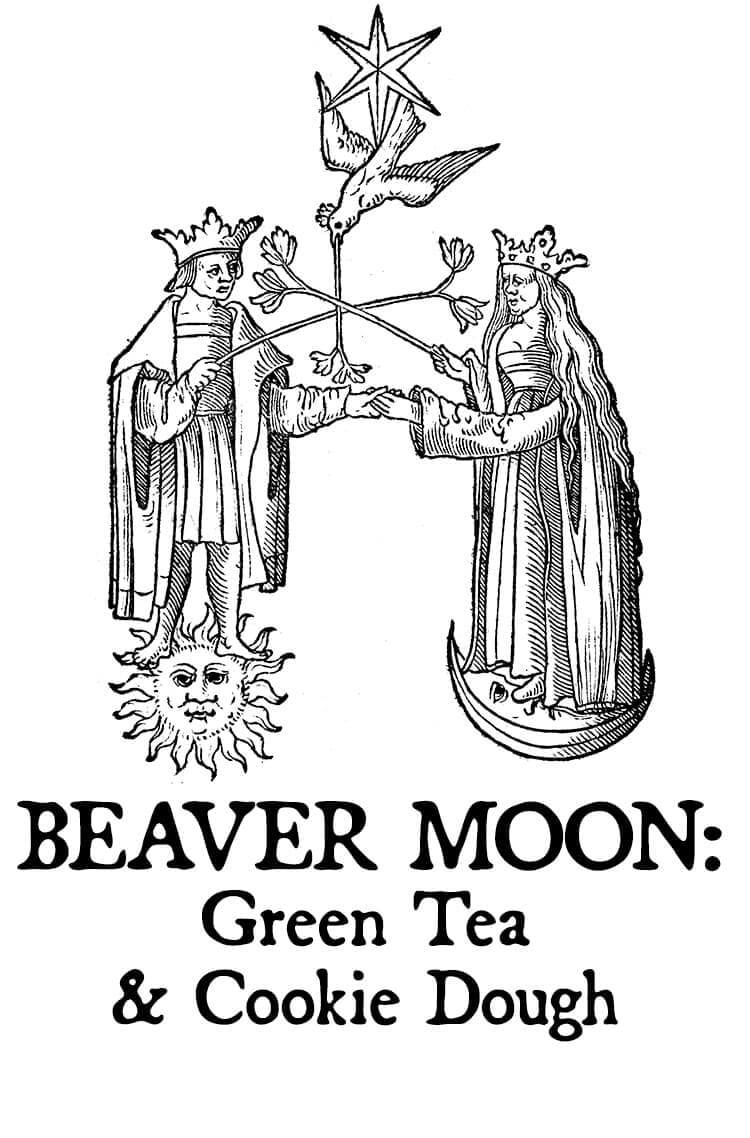 Beaver Moon: Green Tea & Cookie Dough Perfume Bottle