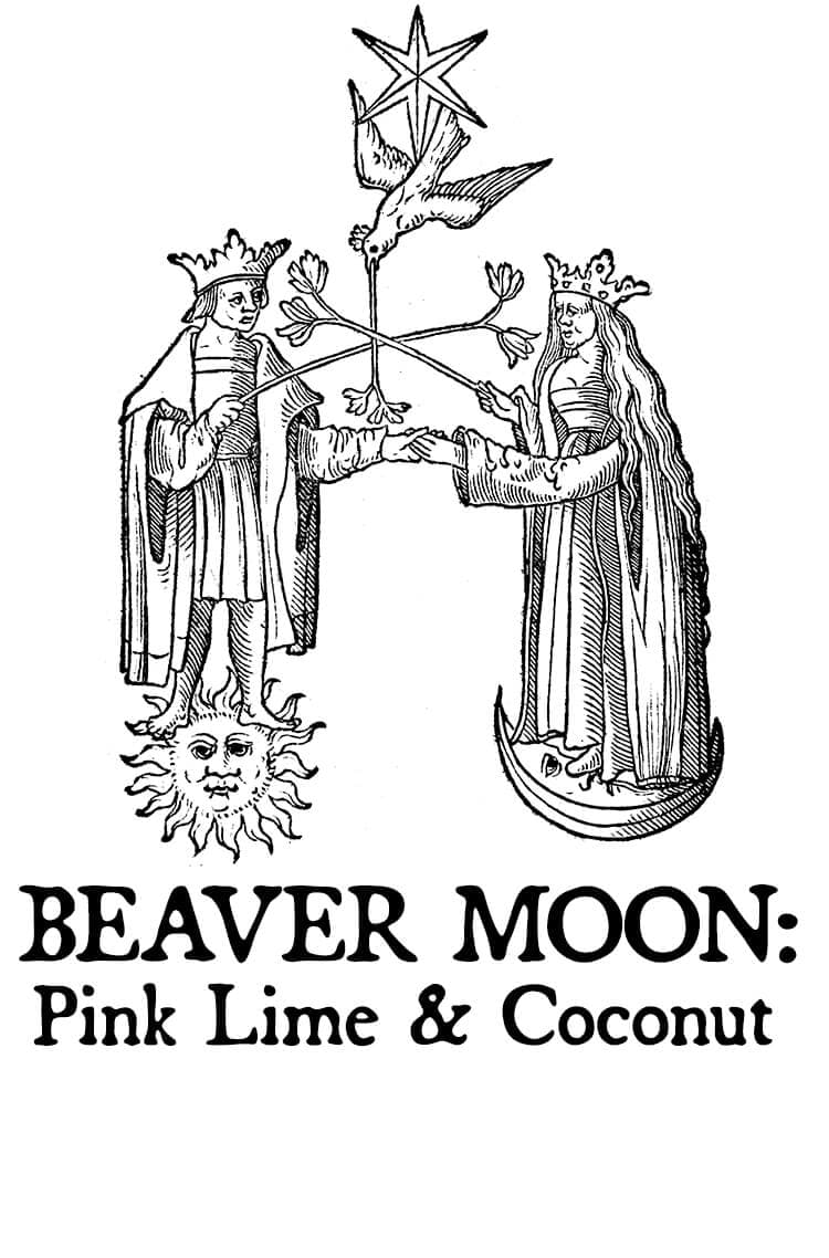 Beaver Moon: Pink Lime & Coconut Hair Gloss by Black Phoenix Alchemy Lab