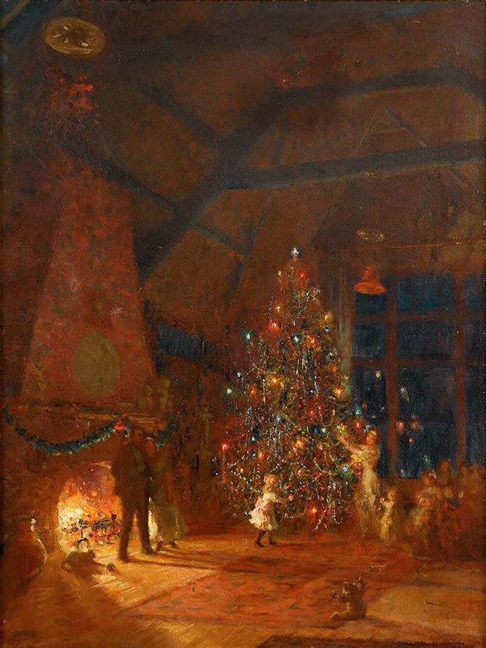Christmas Eve in the Studio Perfume Bottle