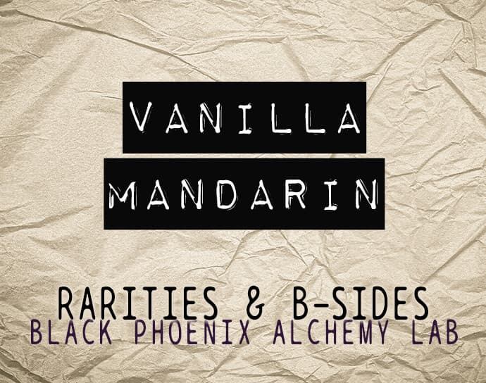Vanilla Mandarin Perfume Bottle