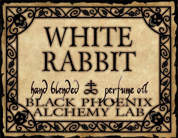 White Rabbit - Black Phoenix Alchemy Lab Perfume Bottle