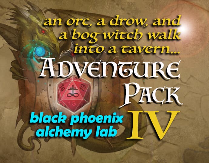 Imp Pack: Adventure Pack 4 an Orc, a Drow by Black Phoenix Alchemy Lab