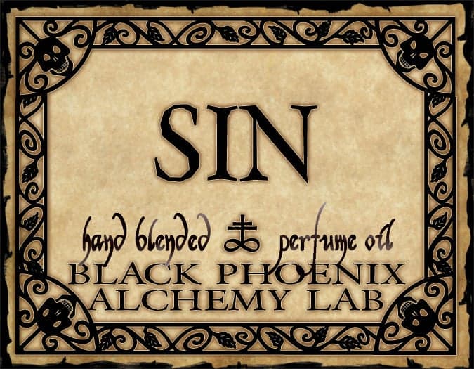 Sin Perfume Bottle