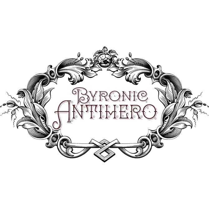 Byronic Antihero Beard Oil Perfume Bottle