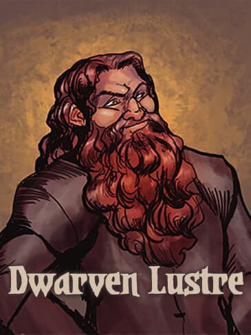 Dwarven Lustre Beard Oil Perfume Bottle