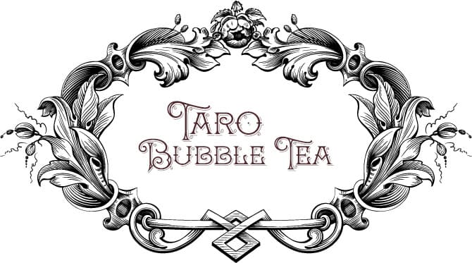 Taro Bubble Tea Beard Oil Perfume Bottle