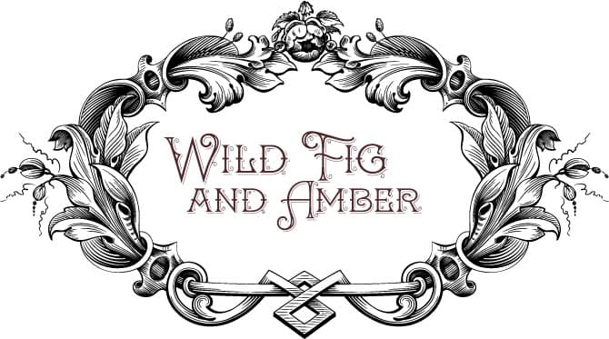 Wild Fig and Amber Beard Oil Perfume Bottle