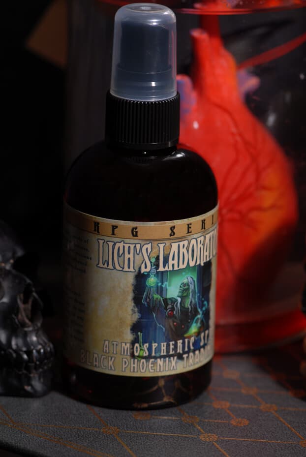 Lichs Laboratory Home & Linen by Black Phoenix Alchemy Lab