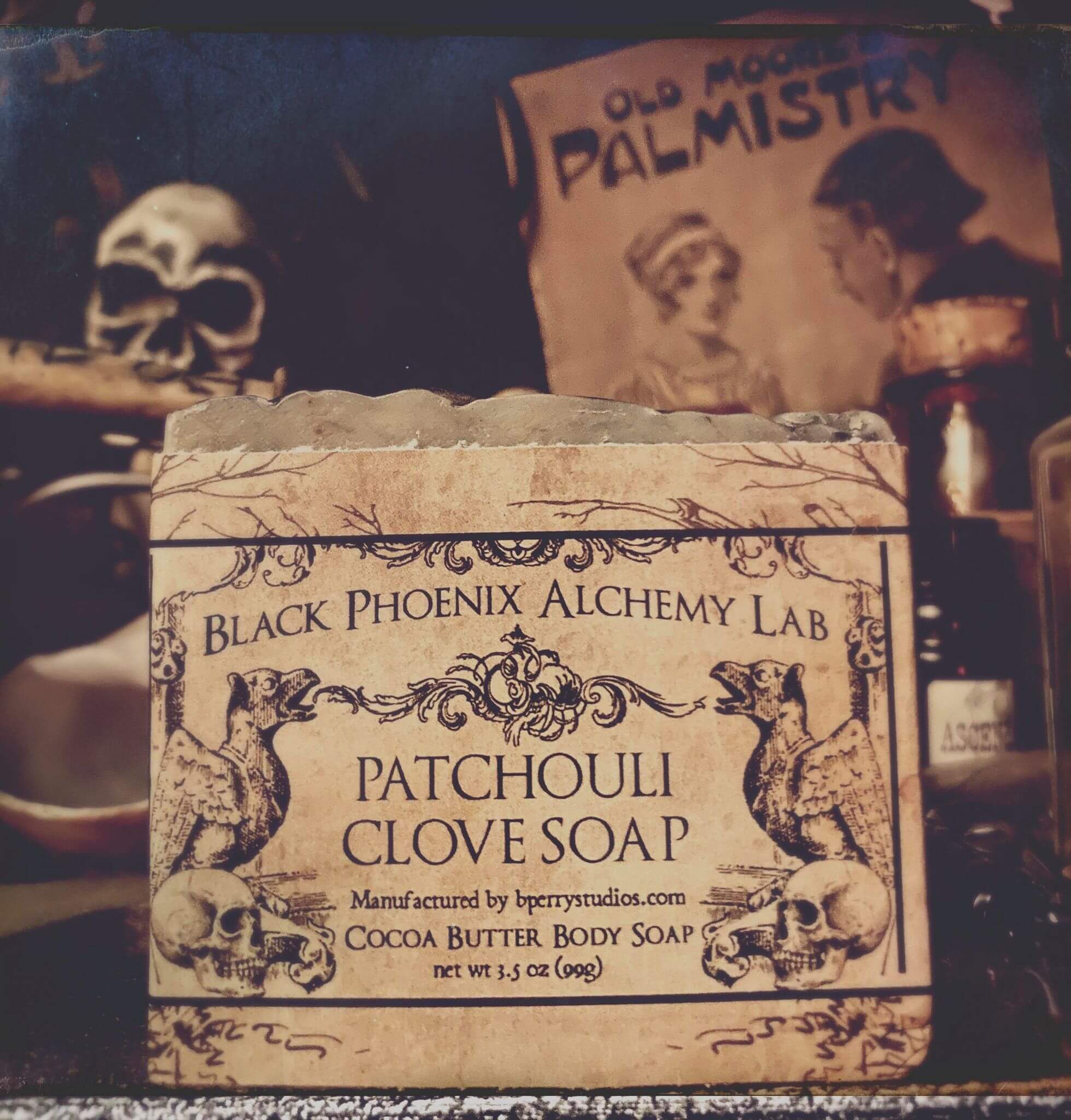Patchouli Clove Soap by Black Phoenix Alchemy Lab
