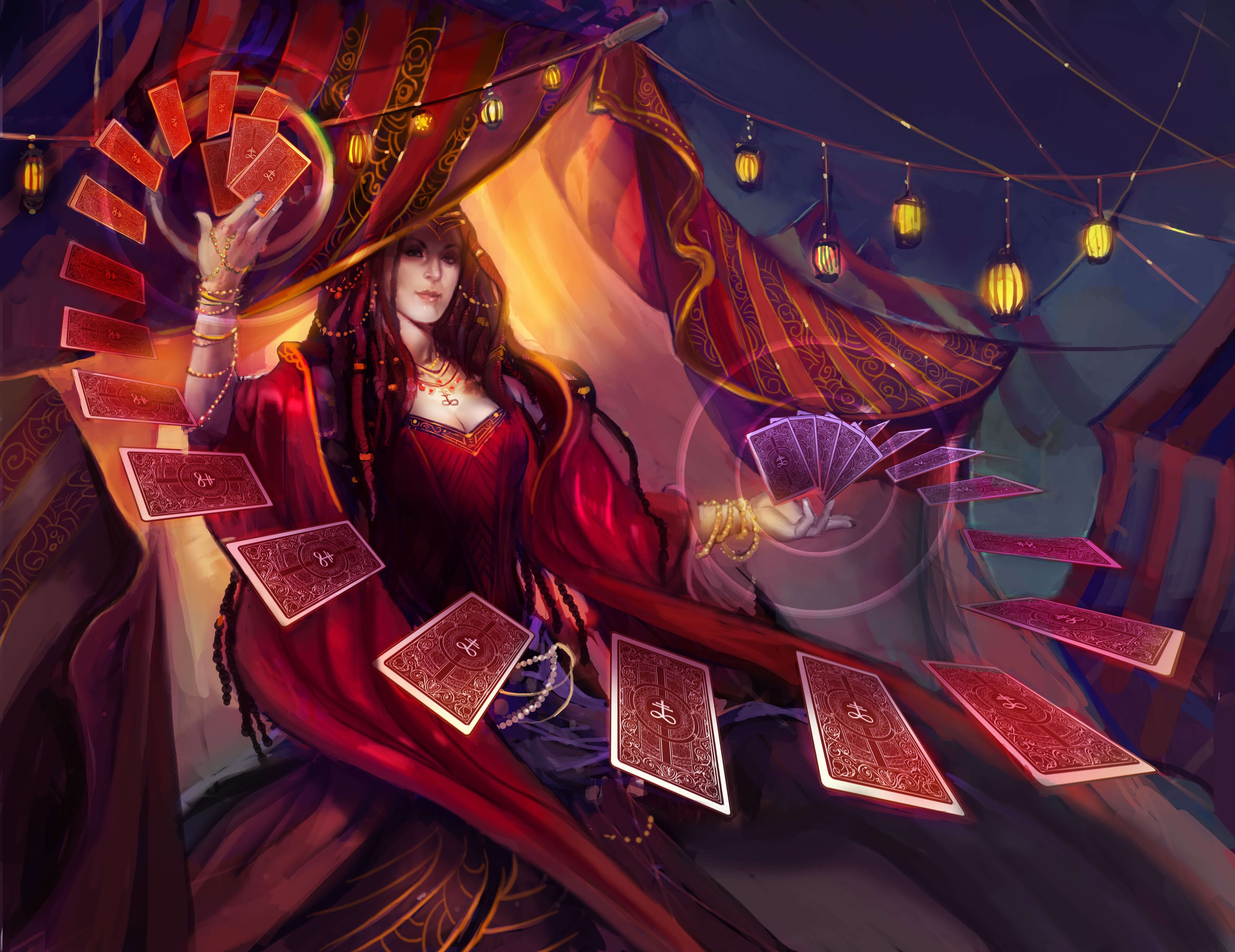 Mme. Moriarty, Misfortune Teller by Black Phoenix Alchemy Lab