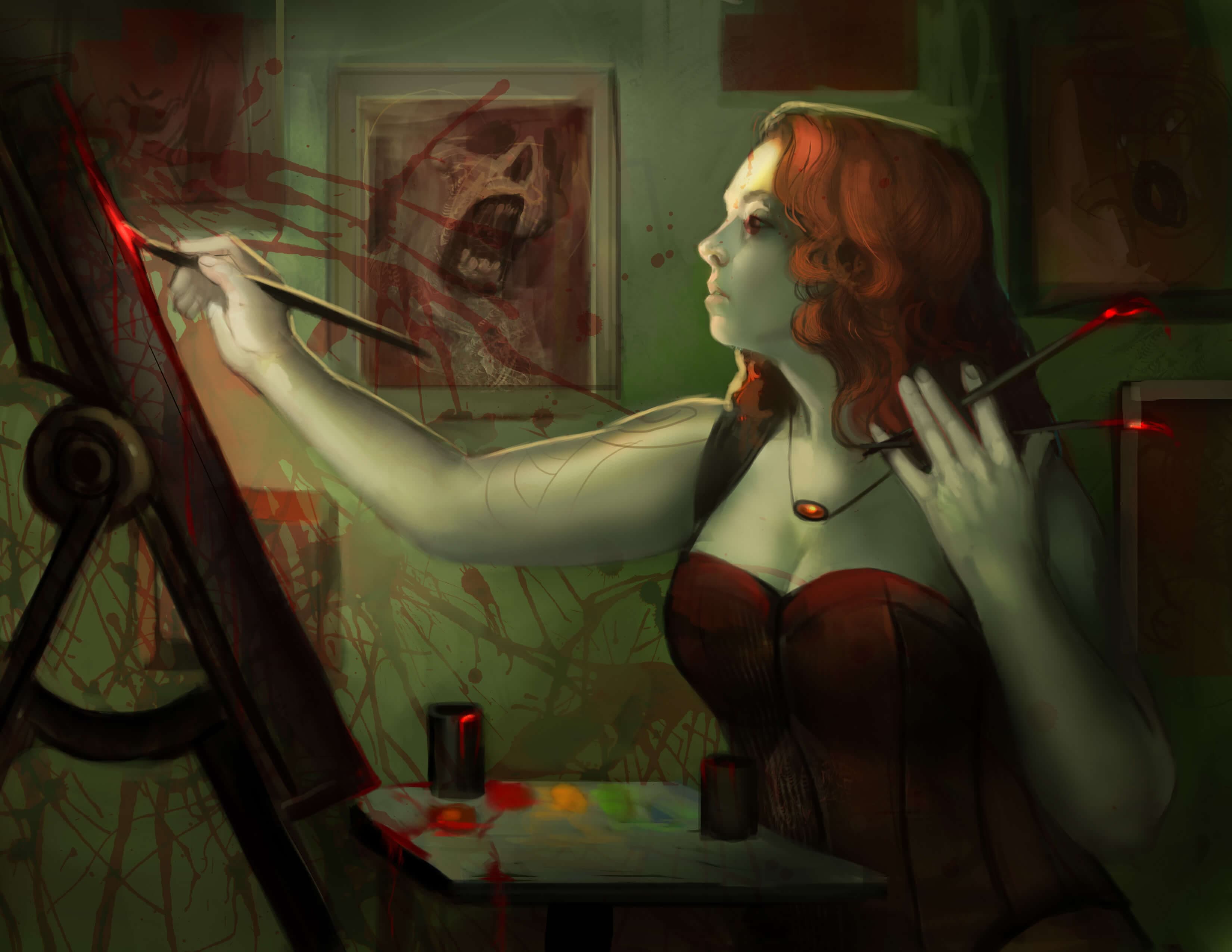 Iulia, Lartiste Du Diable by Black Phoenix Alchemy Lab