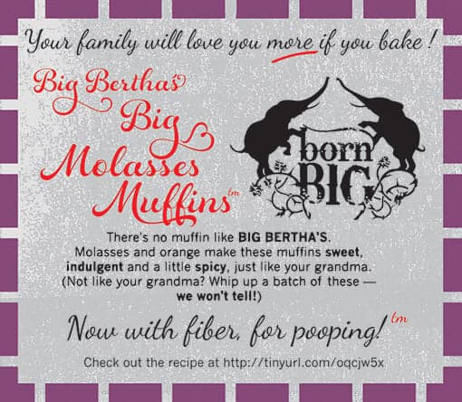 Big Berthas Big Molasses Muffins by Black Phoenix Alchemy Lab