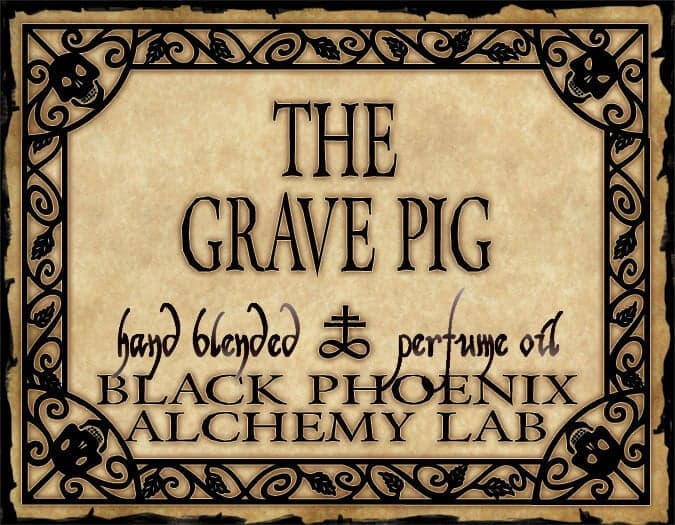 The Grave-pig by Black Phoenix Alchemy Lab