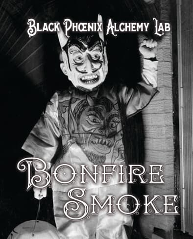 Bonfire Smoke Beard Oil Perfume Bottle