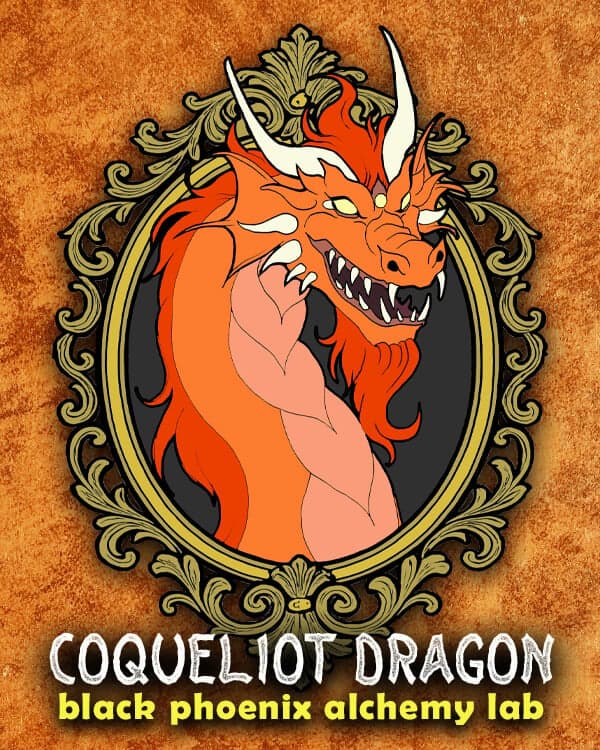Coquelicot Dragon Atmosphere Perfume Bottle