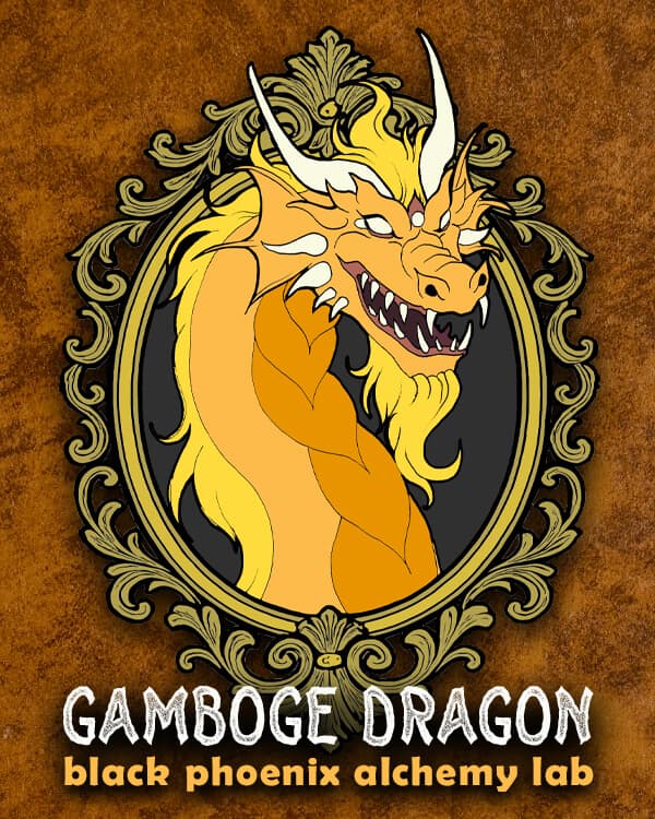 Gamboge Dragon Atmosphere Perfume Bottle