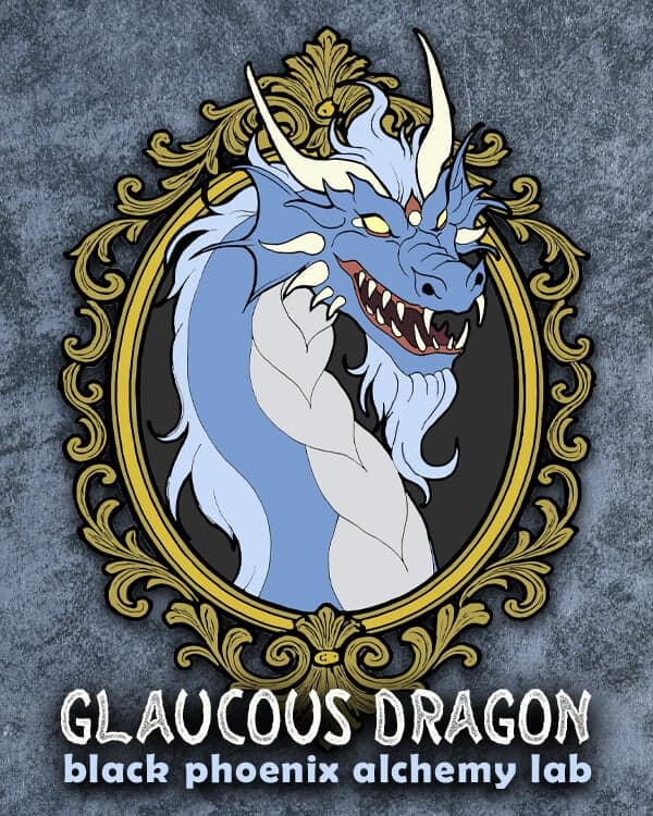 Glaucous Dragon Hair Gloss Perfume Bottle