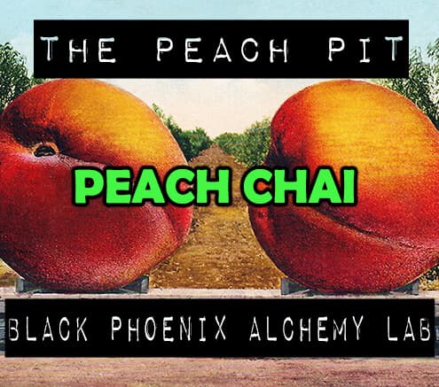 Peach Chai Hair Gloss Perfume Bottle
