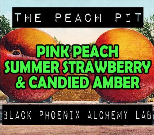 Pink Peach, Summer Strawberry, and Candied Amber Hair Gloss by Black Phoenix Alchemy Lab