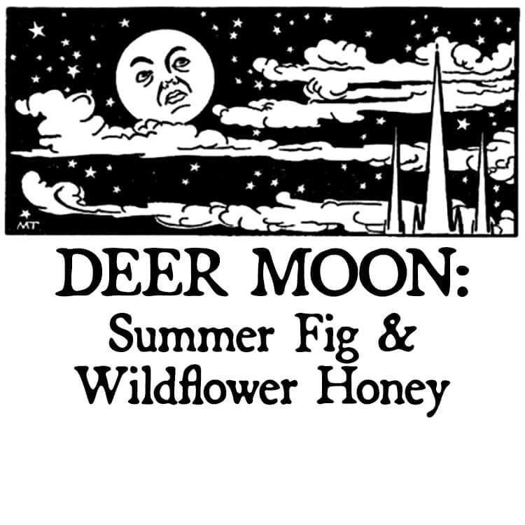 Deer Moon: Summer Fig and Wildflower Honey Hair Gloss by Black Phoenix Alchemy Lab