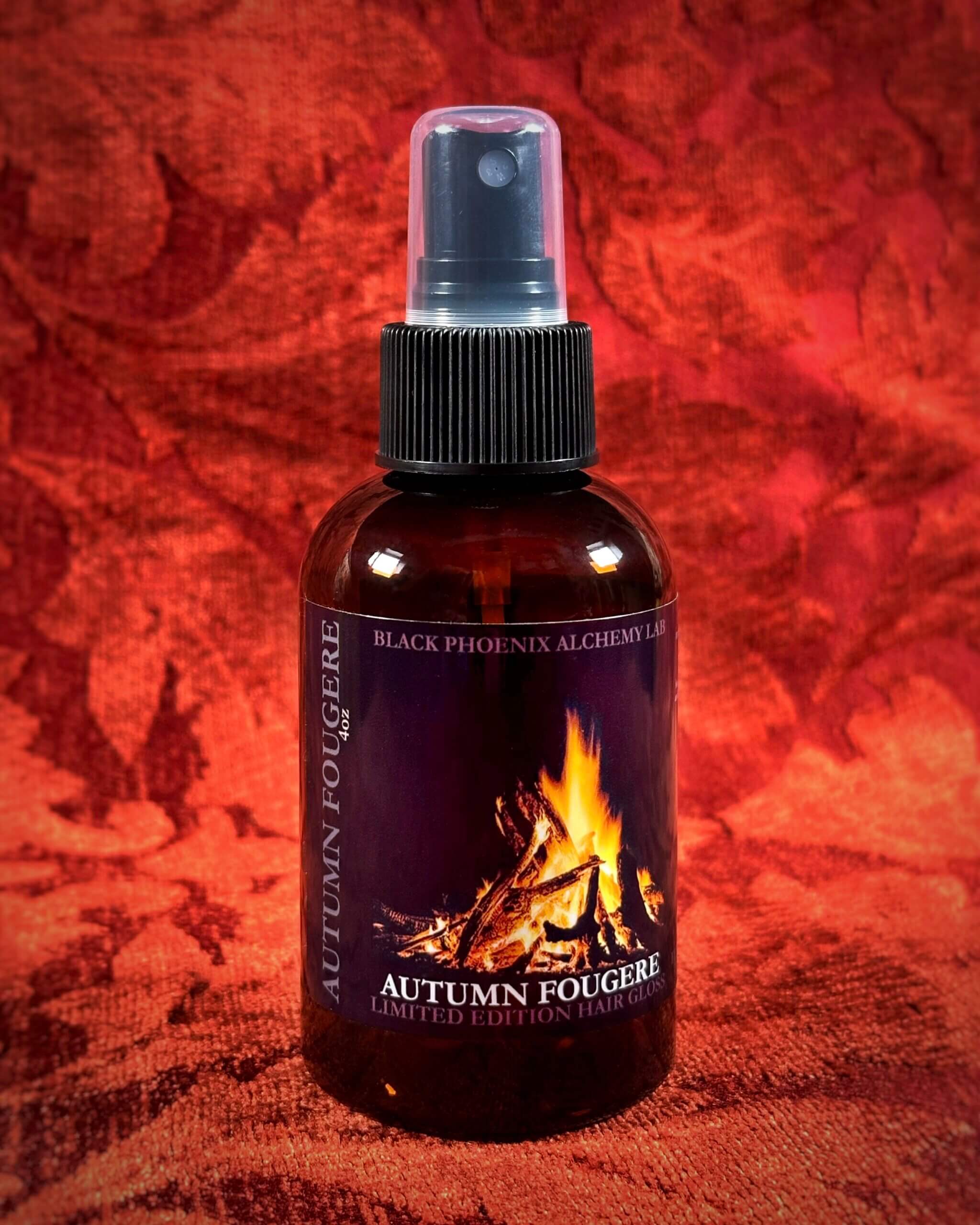 Autumn Fougere Hair Gloss Perfume Bottle