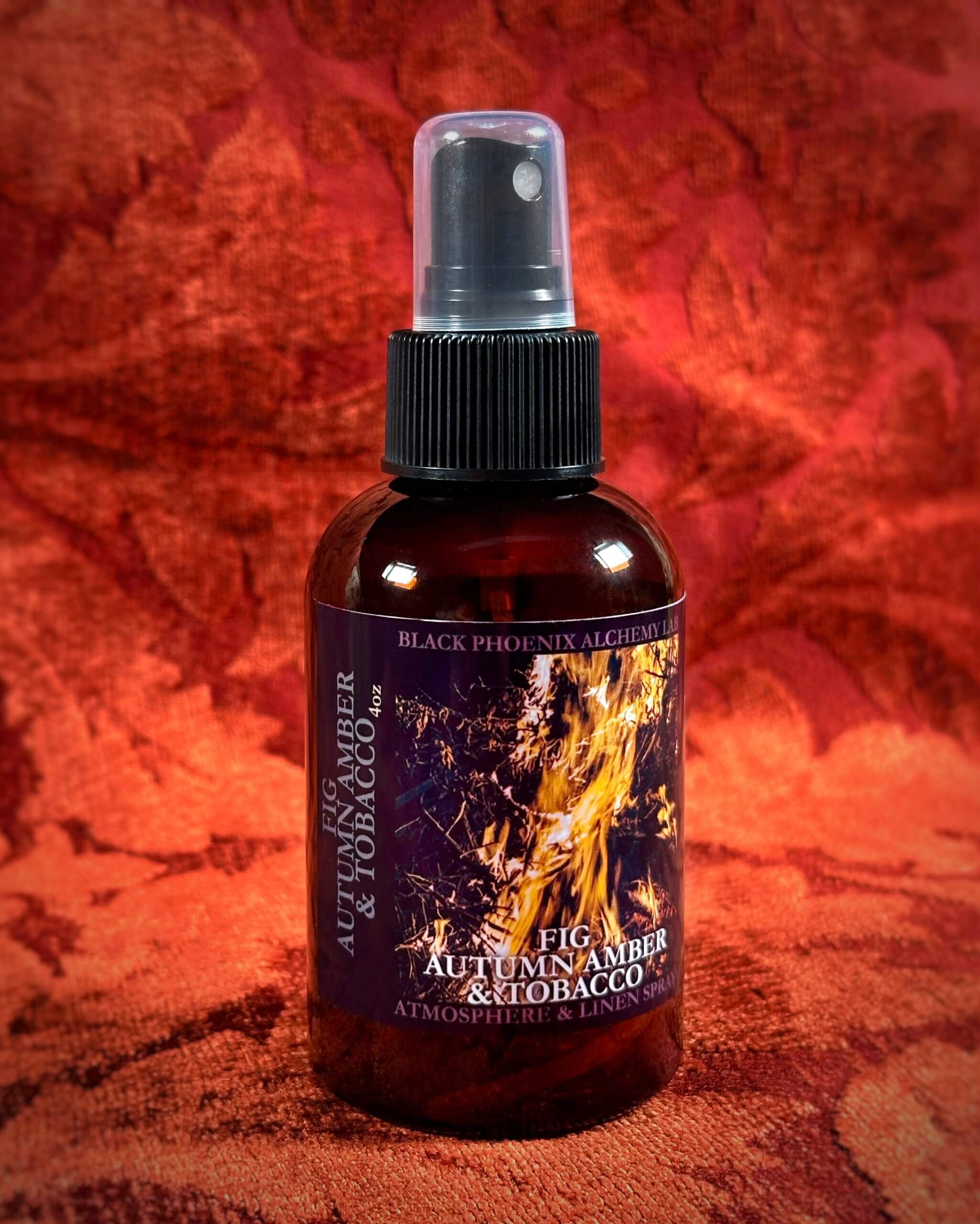 Fig, Autumn Amber, and Tobacco Atmosphere & Linen by Black Phoenix Alchemy Lab
