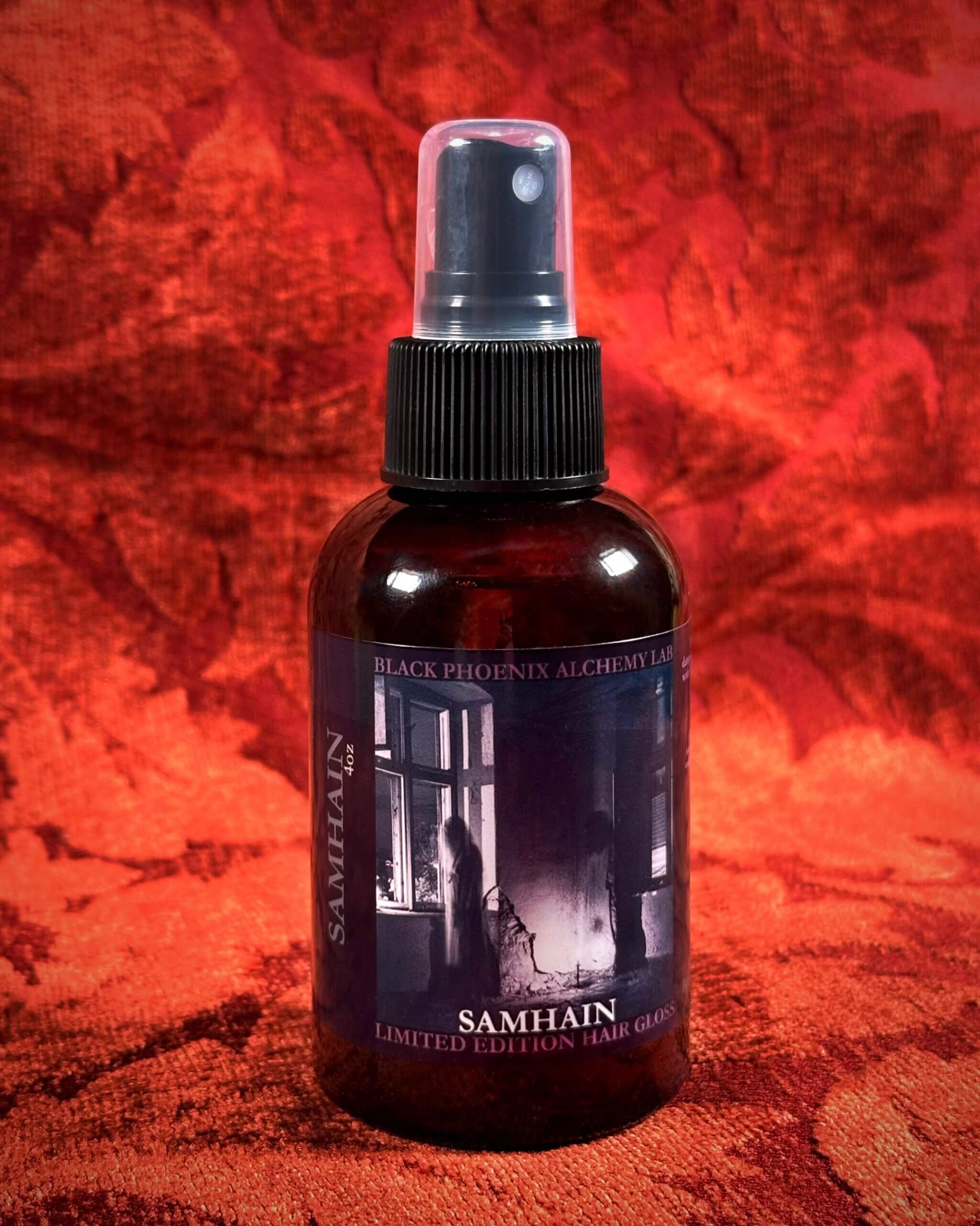 Samhain Hair Gloss Perfume Bottle