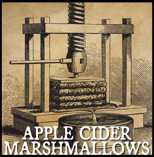 Apple Cider Marshmallows Hair Gloss Perfume Bottle