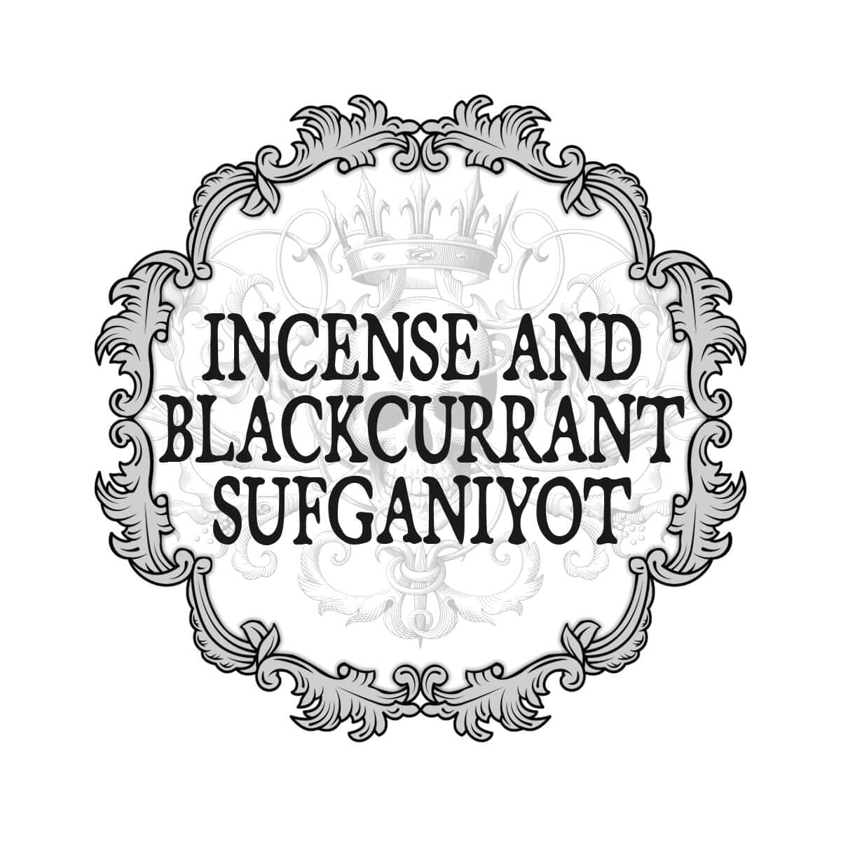 Incense and Blackcurrant Sufganiyot Atmosphere Perfume Bottle