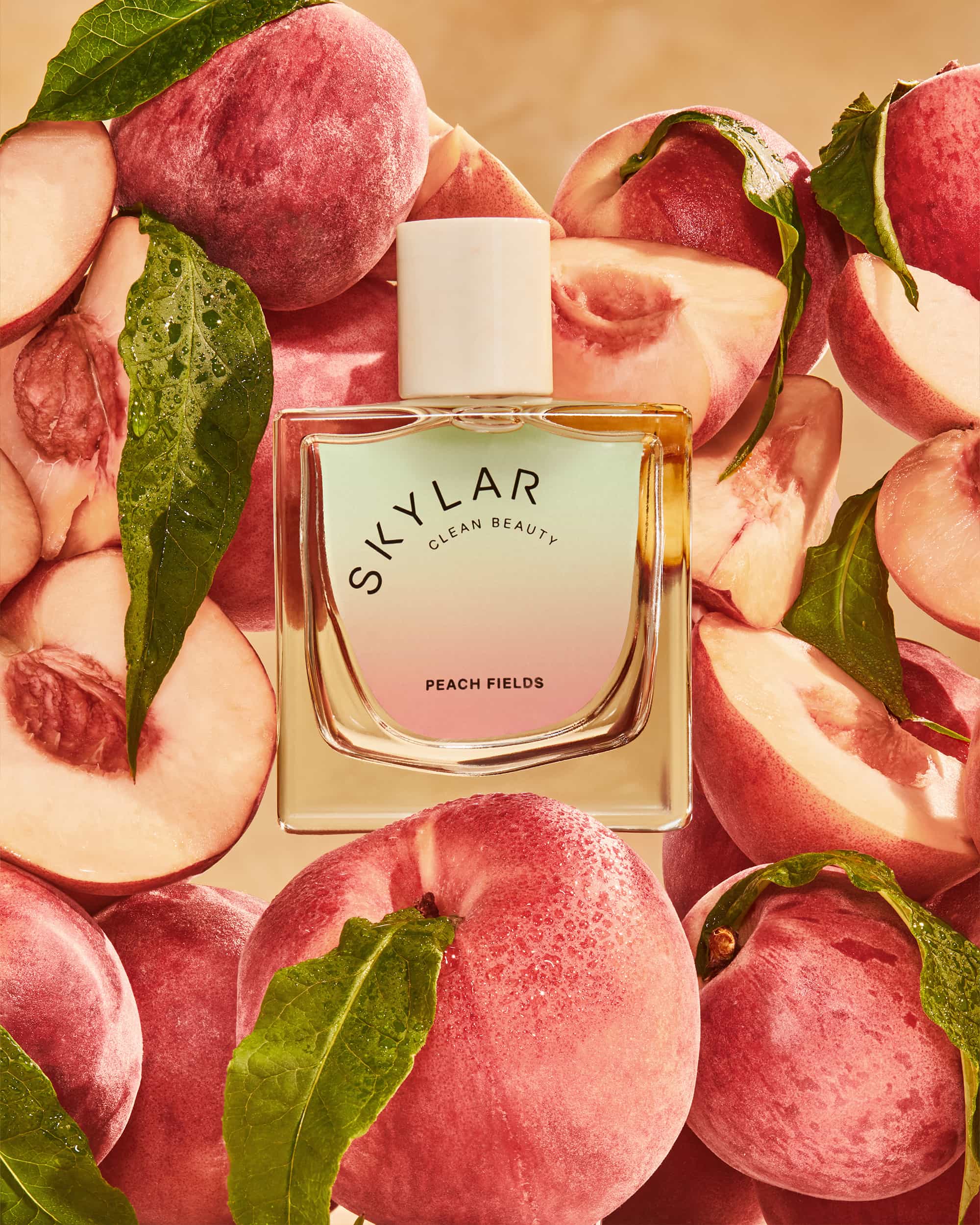 Peach Fields Perfume Bottle