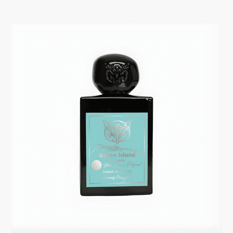 Green Island Perfume Bottle