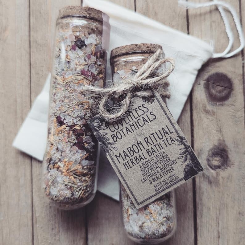 Mabon Bath Tea by Covenless Botanicals