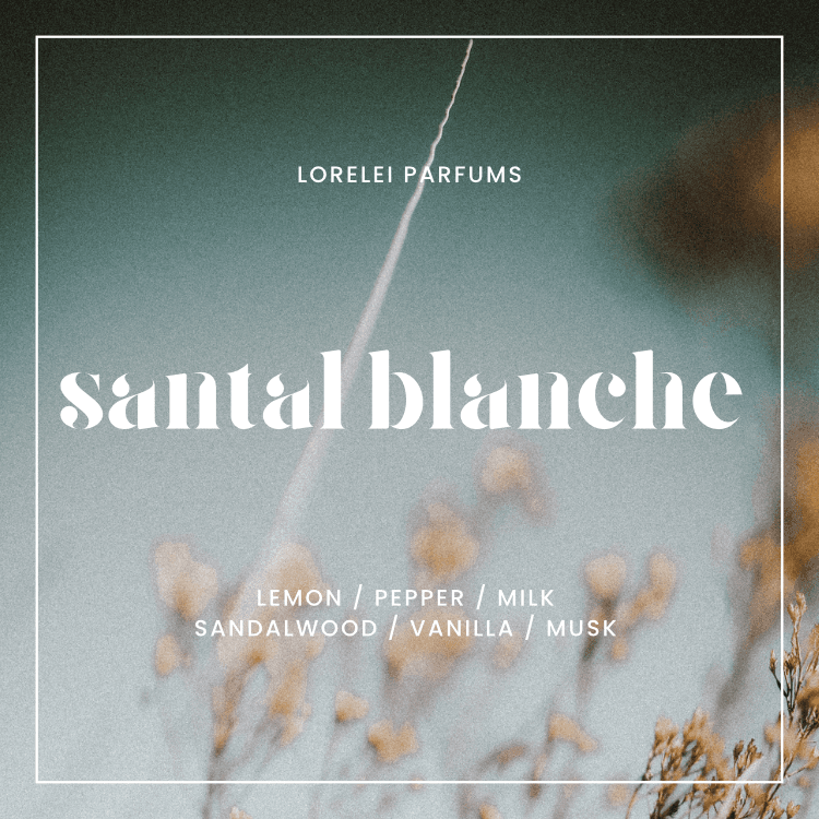 Santal Blanche Perfume Bottle
