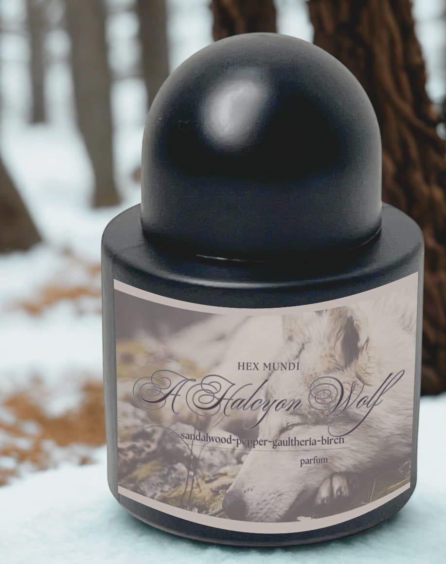 A Halcyon Wolf Parfum Perfume Bottle