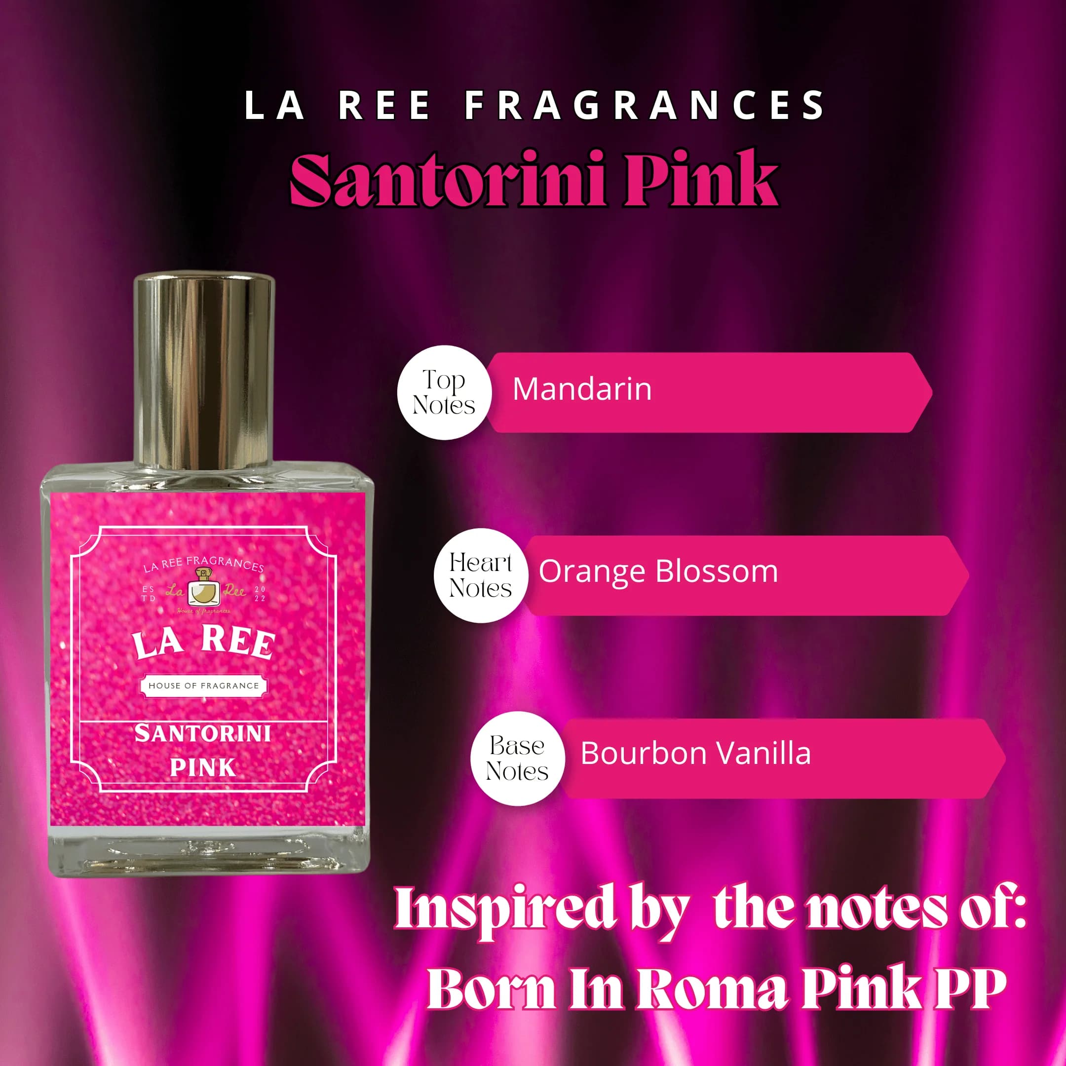 Santorini Pink by La Ree Fragrances