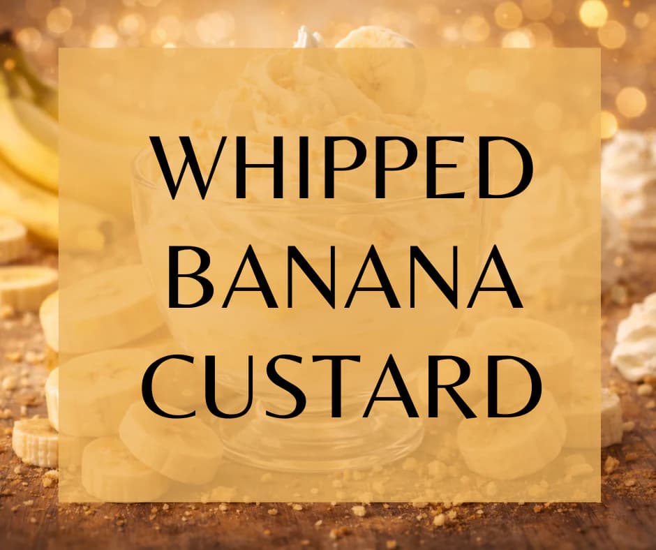 Whipped Banana Custard by Land of Aahhs
